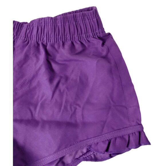 ORageous Girls Medium Bright Violet Solid Boardshorts Athletic New with Tags - Picture 3 of 6